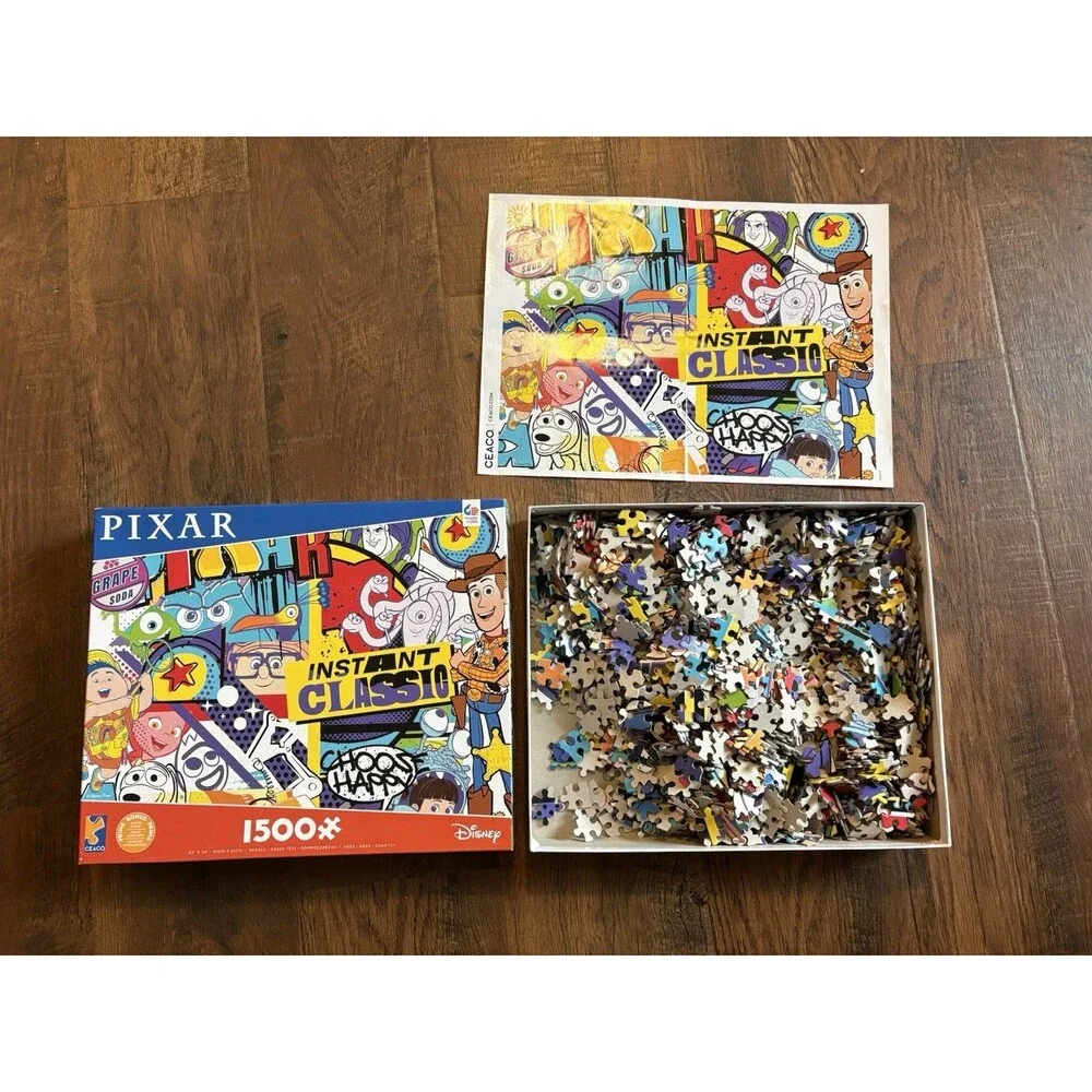 Ceaco - 1500 Piece Puzzle - Disney Pixar Grafitti